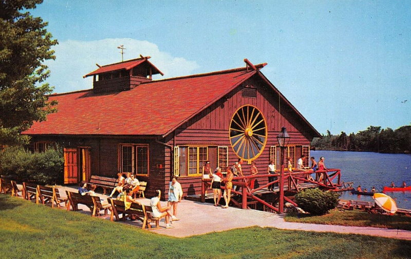 Double JJ Resort (Jack and Jill Ranch) - Vintage Postcard